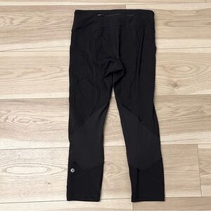 Lululemon Women’s Pace Rival Crop Leggings Tights *Full-On Luxtreme 22"